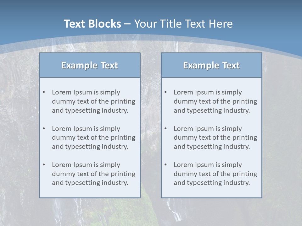 Circus Flyover Abyss PowerPoint Template
