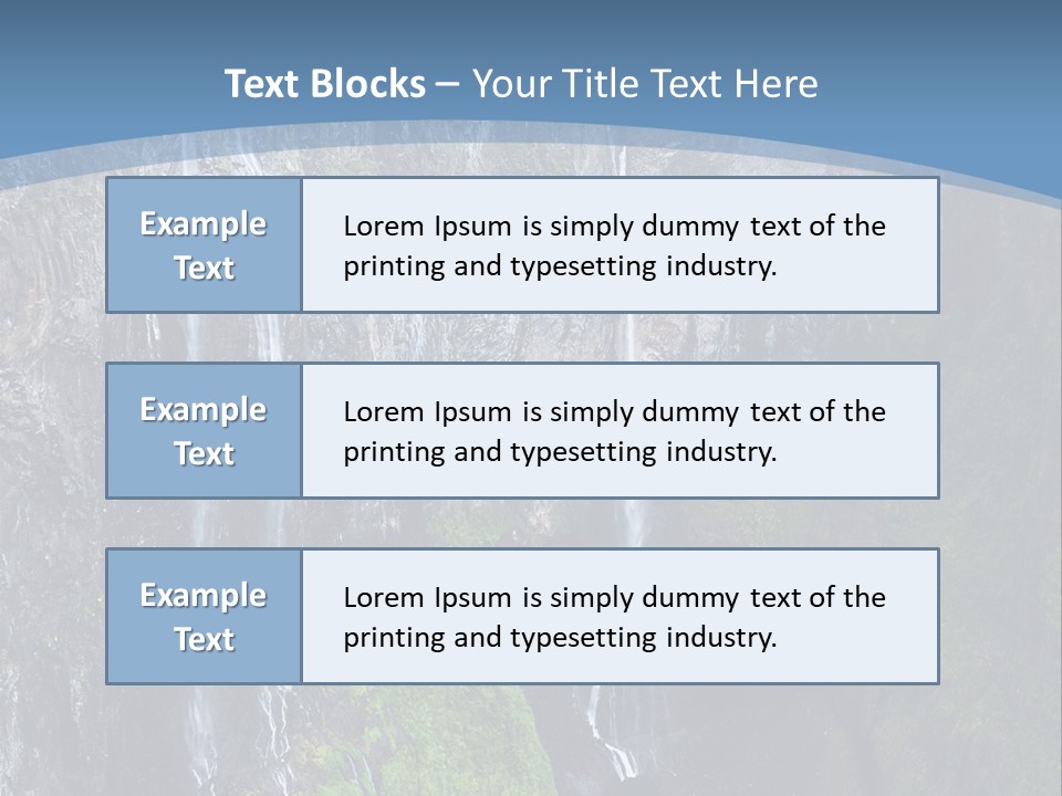 Circus Flyover Abyss PowerPoint Template