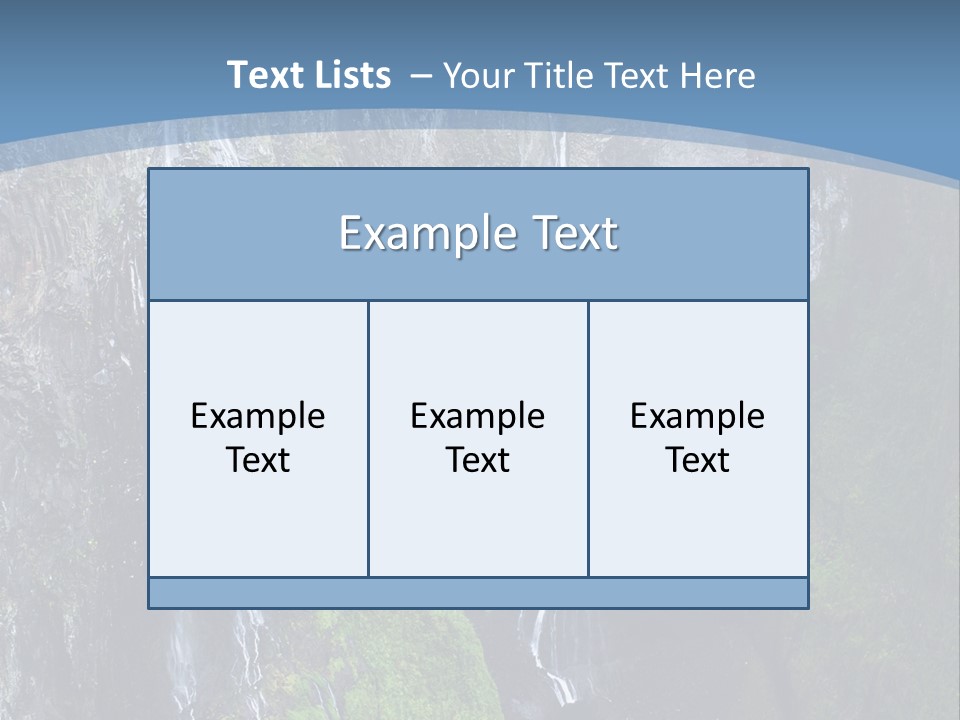 Circus Flyover Abyss PowerPoint Template