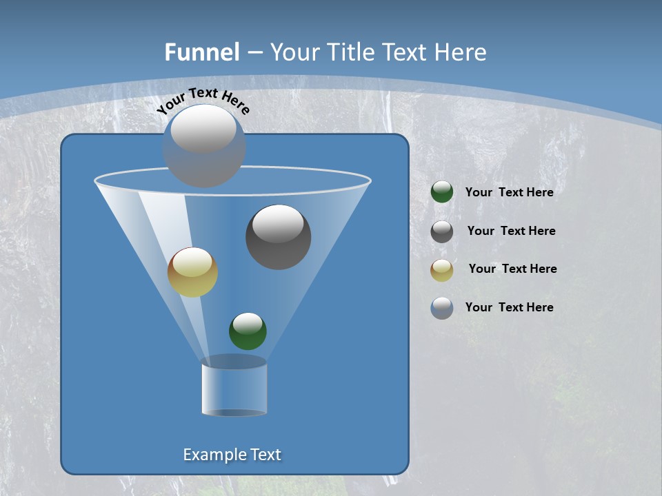 Circus Flyover Abyss PowerPoint Template