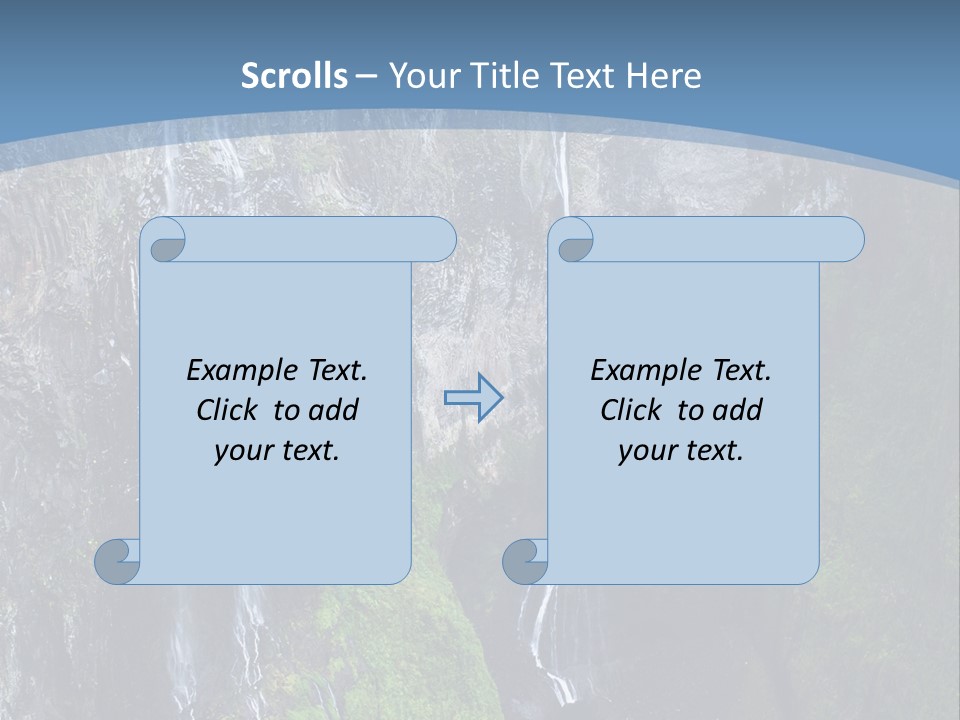 Circus Flyover Abyss PowerPoint Template