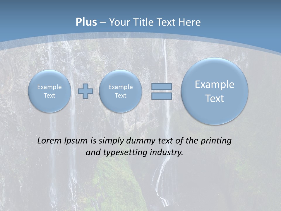 Circus Flyover Abyss PowerPoint Template