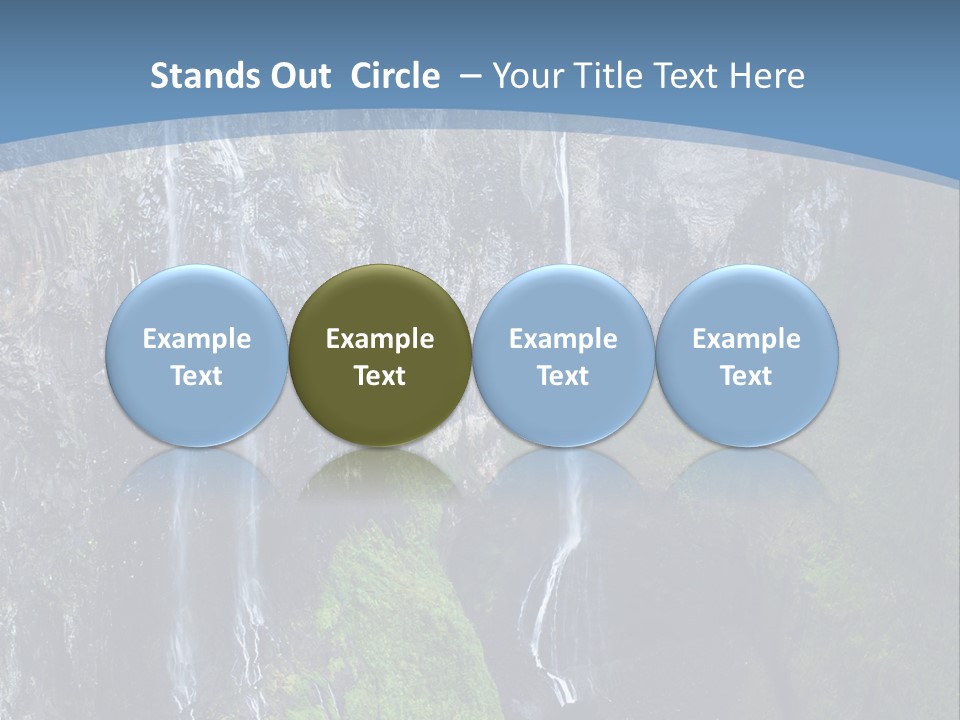 Circus Flyover Abyss PowerPoint Template