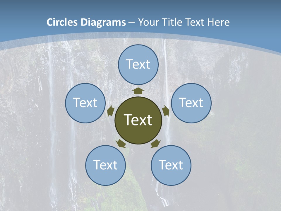 Circus Flyover Abyss PowerPoint Template