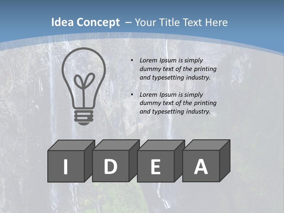 Circus Flyover Abyss PowerPoint Template