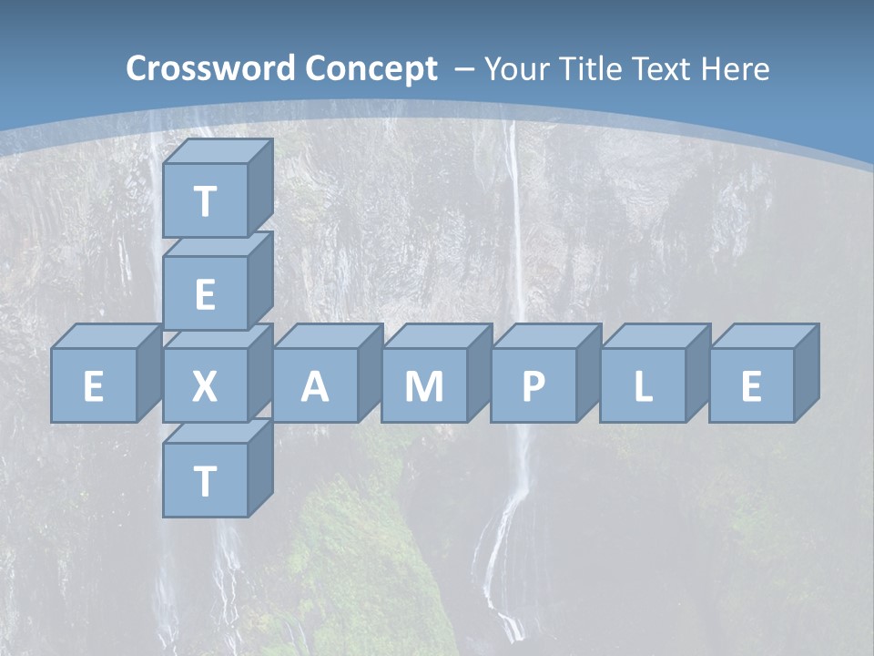Circus Flyover Abyss PowerPoint Template