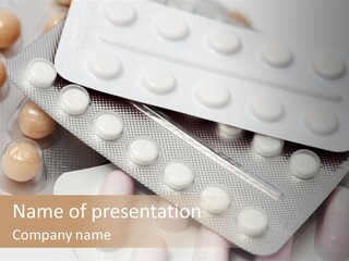 Herbal Drugs Multicolored PowerPoint Template