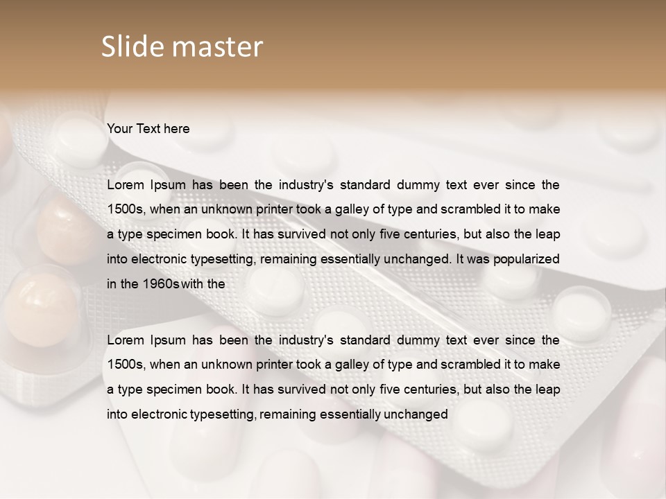 Herbal Drugs Multicolored PowerPoint Template