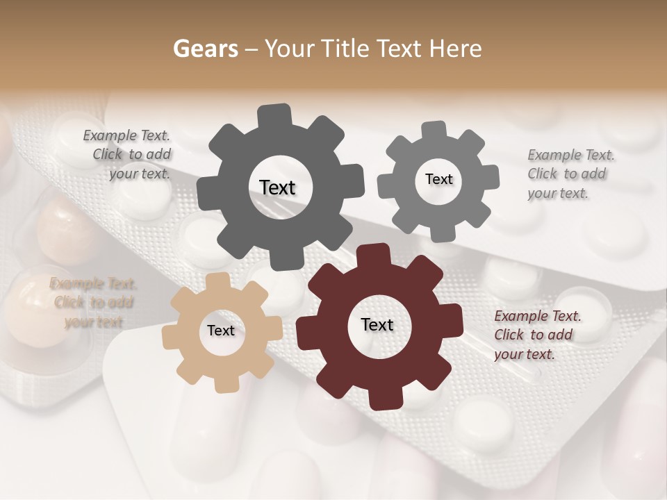 Herbal Drugs Multicolored PowerPoint Template