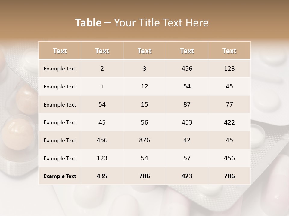 Herbal Drugs Multicolored PowerPoint Template
