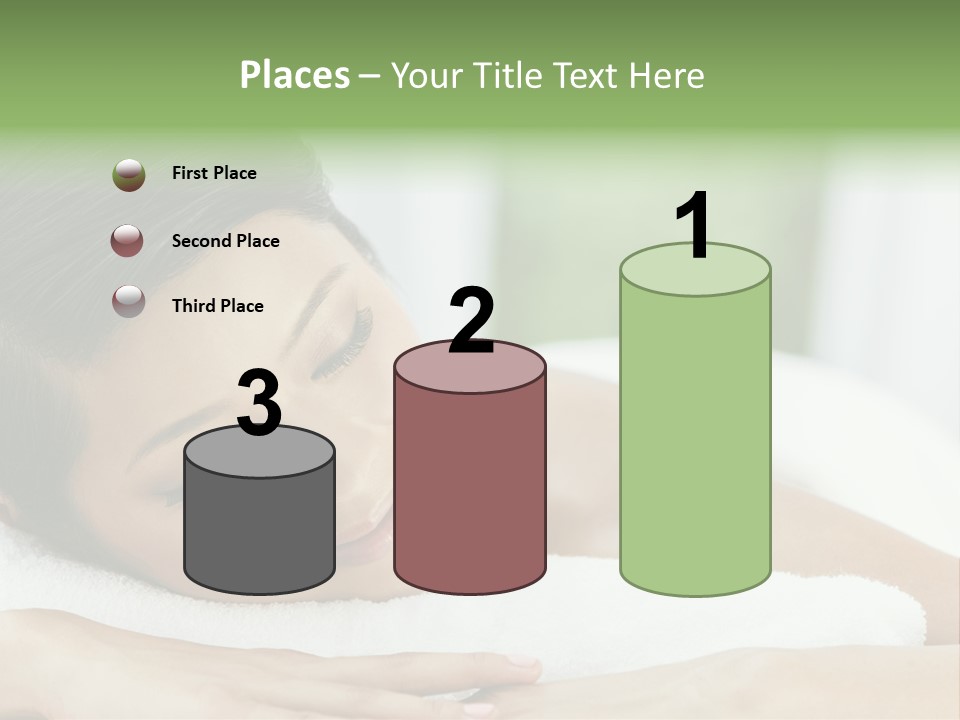 Pose Female Black PowerPoint Template