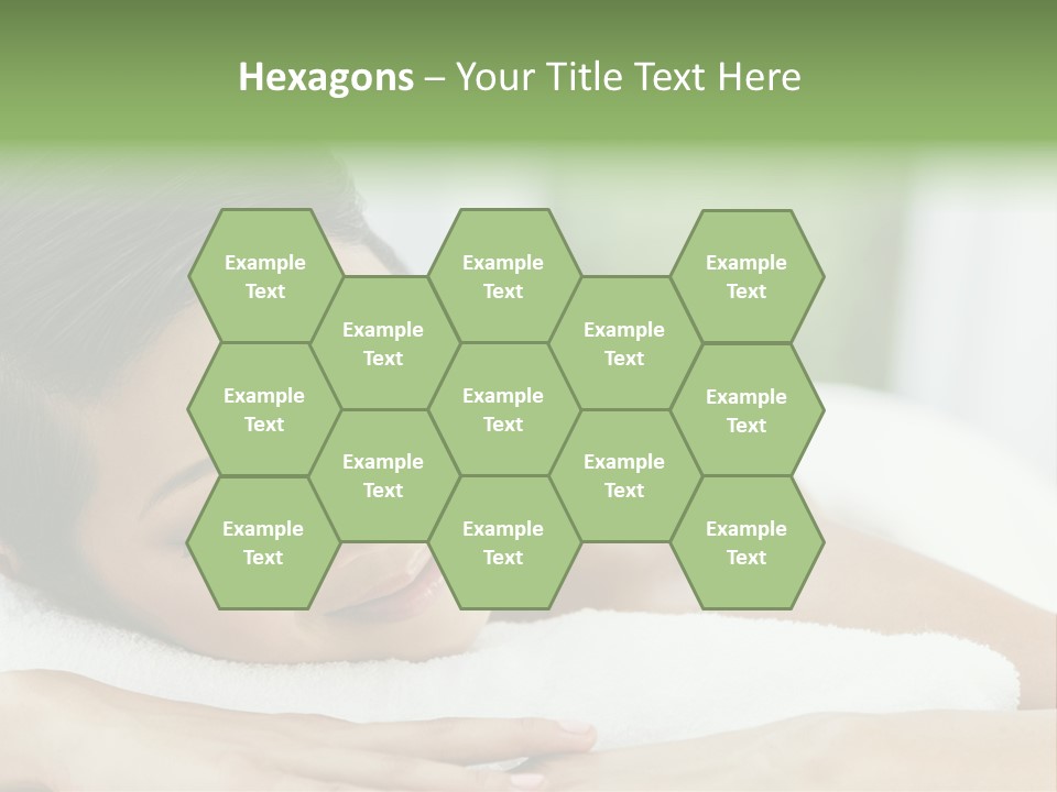 Pose Female Black PowerPoint Template