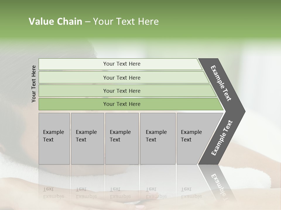 Pose Female Black PowerPoint Template