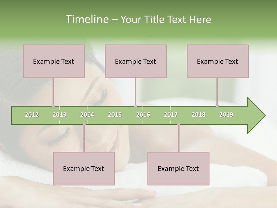 Pose Female Black PowerPoint Template