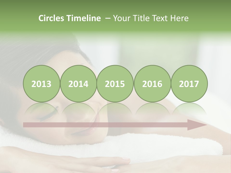 Pose Female Black PowerPoint Template