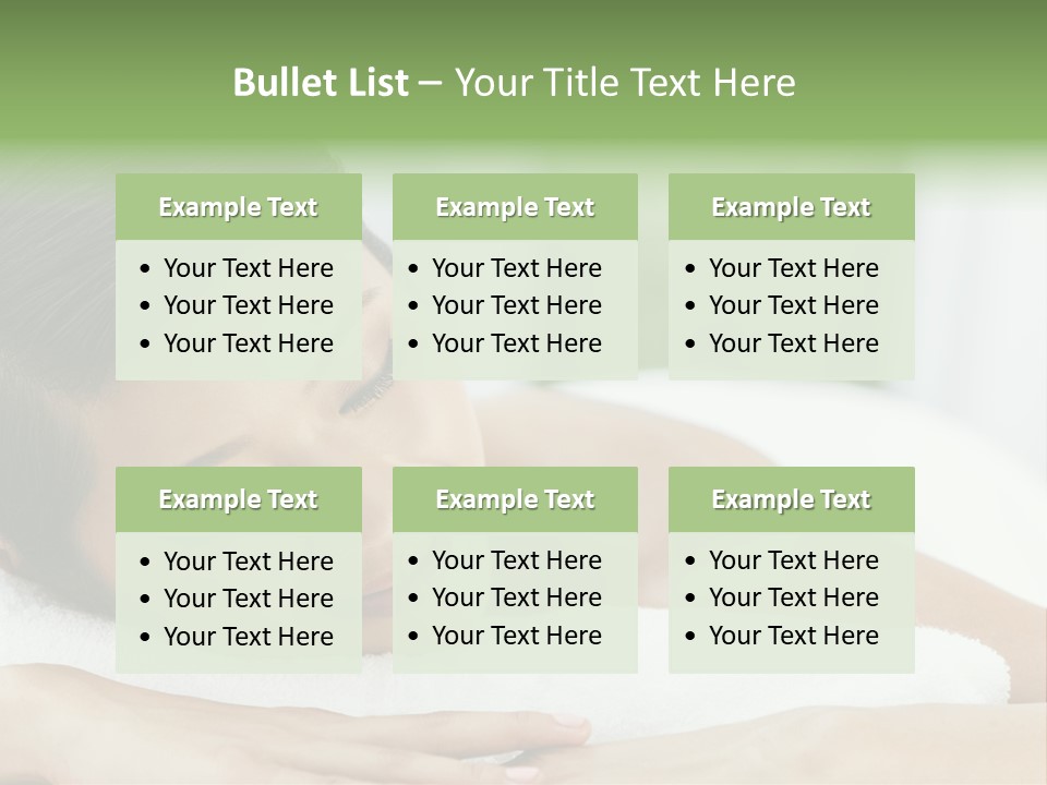 Pose Female Black PowerPoint Template