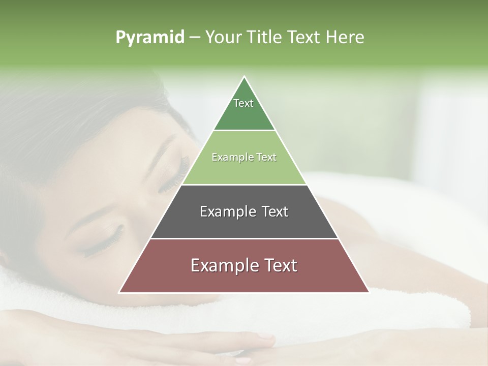 Pose Female Black PowerPoint Template