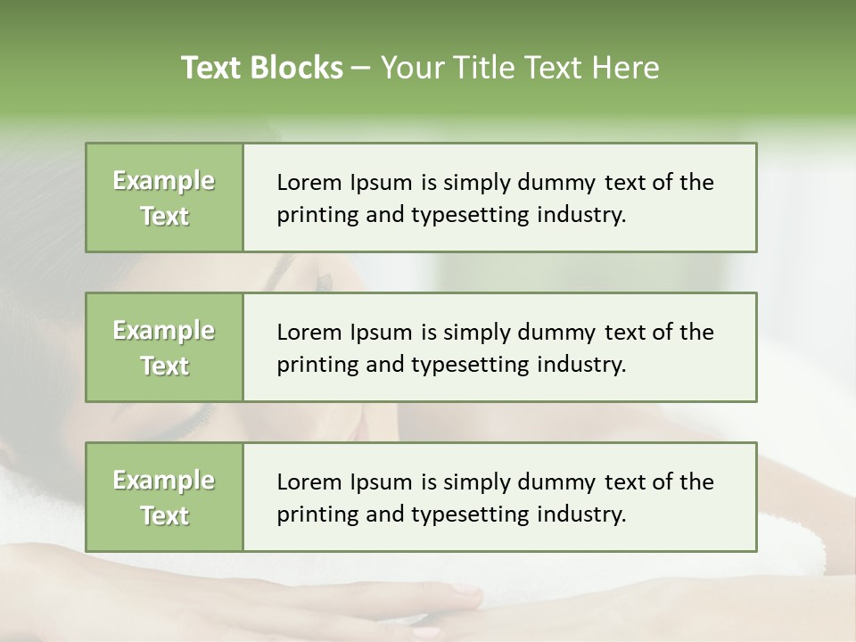 Pose Female Black PowerPoint Template