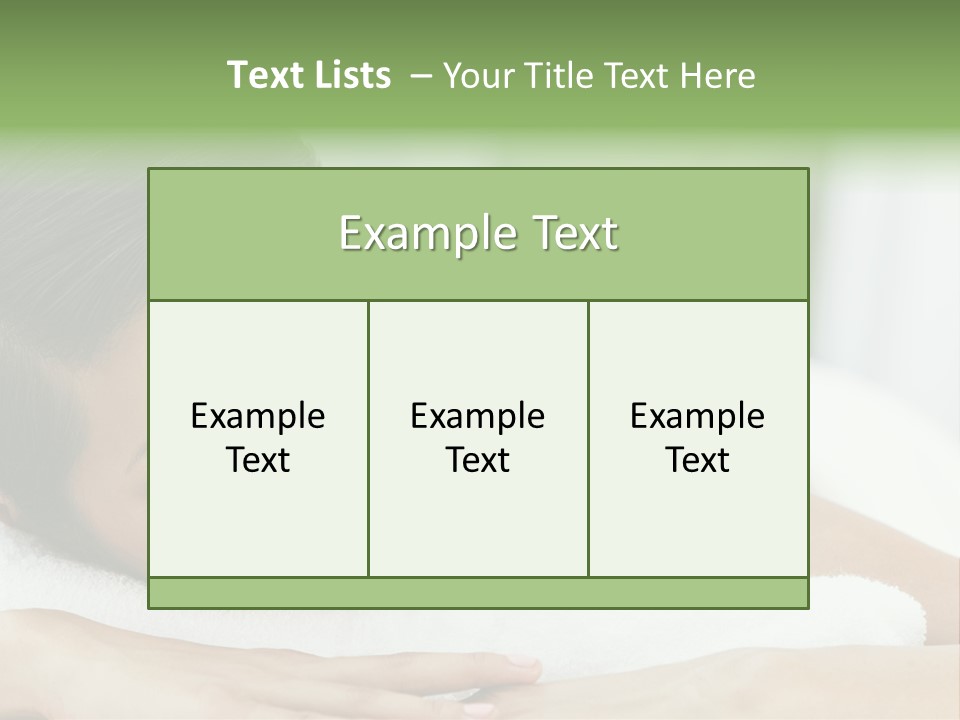 Pose Female Black PowerPoint Template