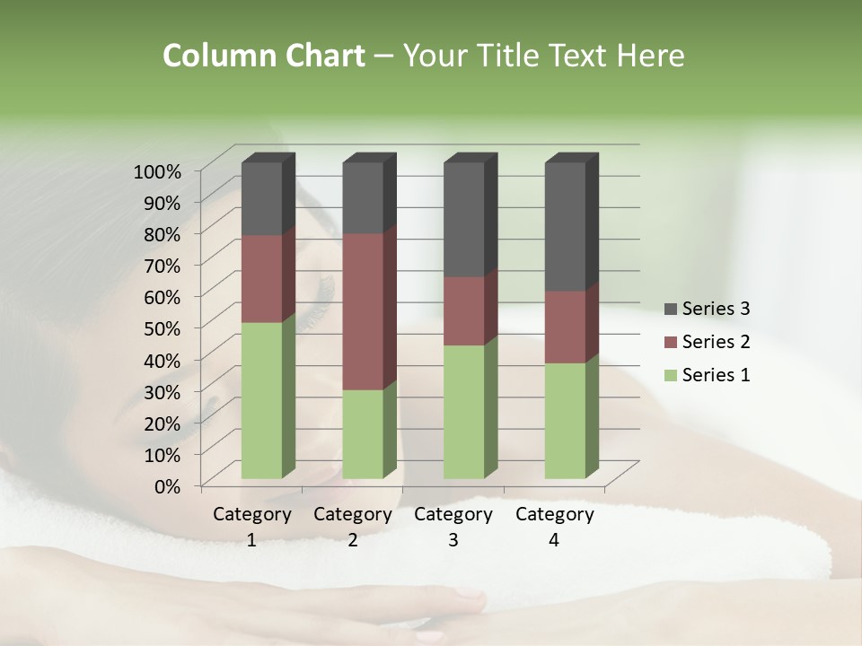 Pose Female Black PowerPoint Template