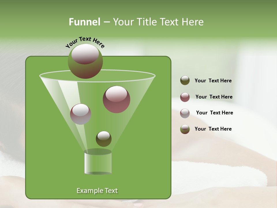 Pose Female Black PowerPoint Template