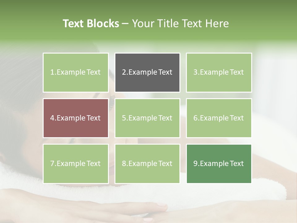 Pose Female Black PowerPoint Template