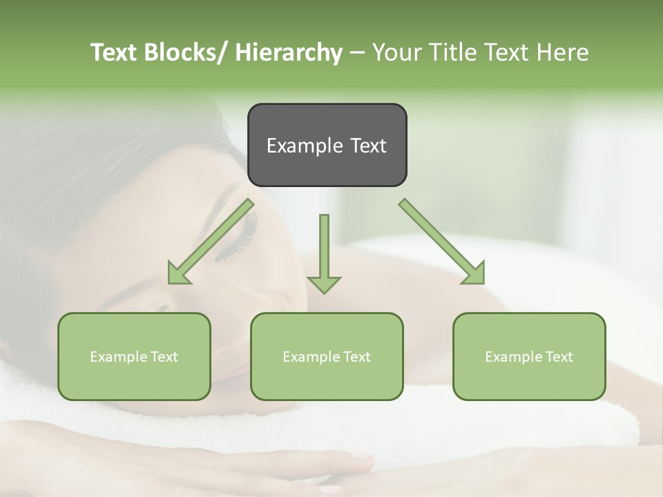 Pose Female Black PowerPoint Template