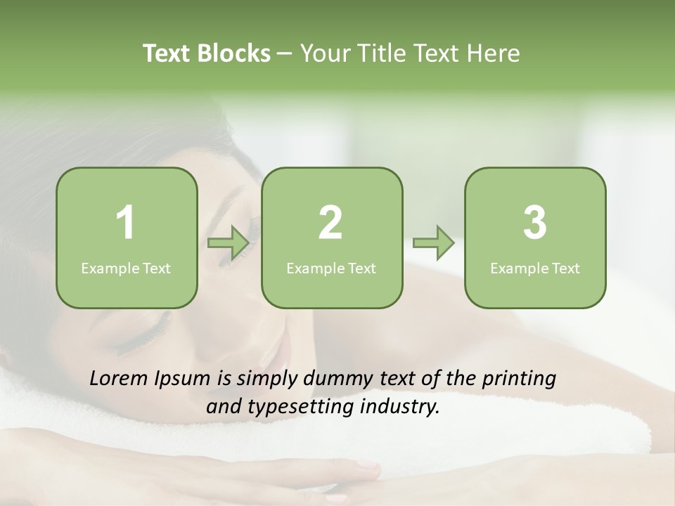 Pose Female Black PowerPoint Template