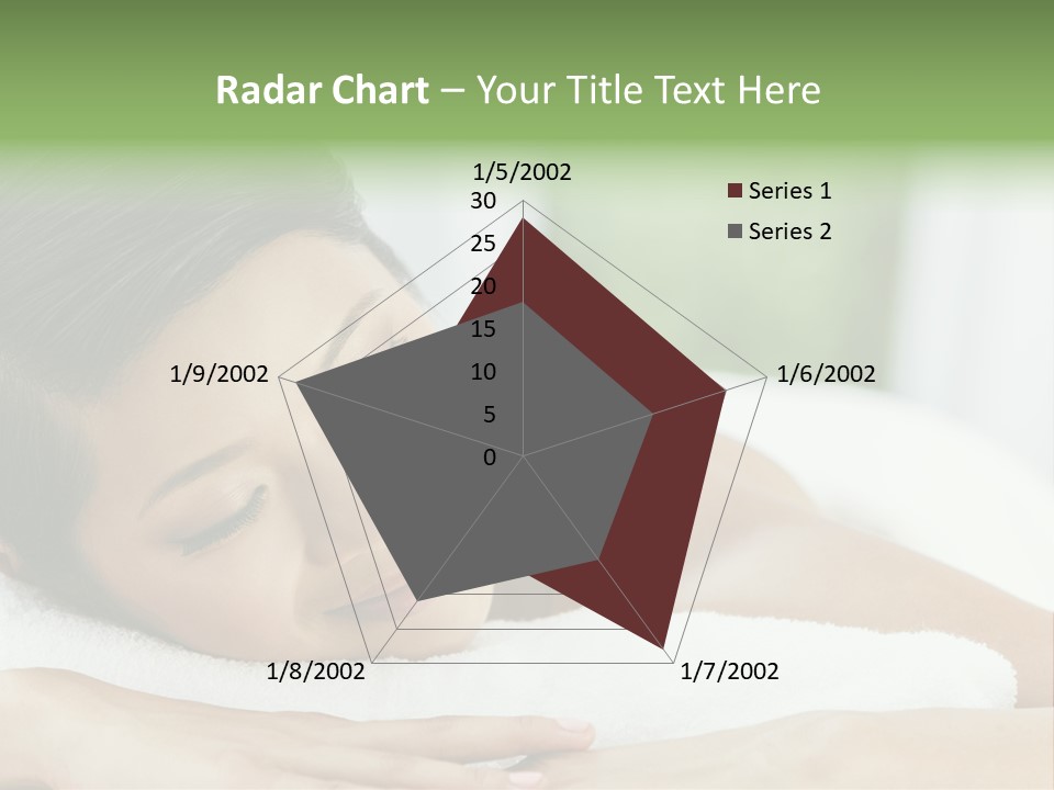 Pose Female Black PowerPoint Template