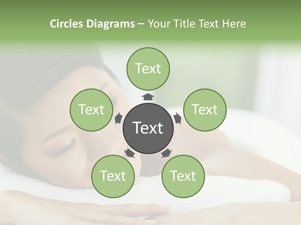 Pose Female Black PowerPoint Template