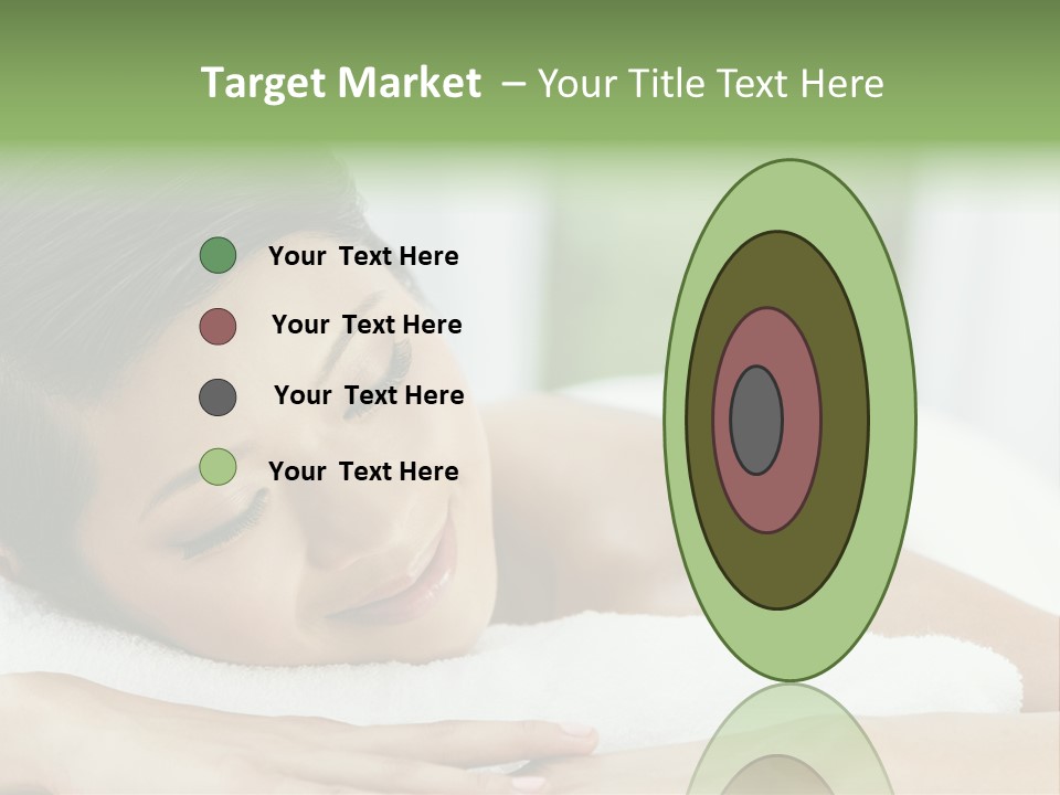 Pose Female Black PowerPoint Template