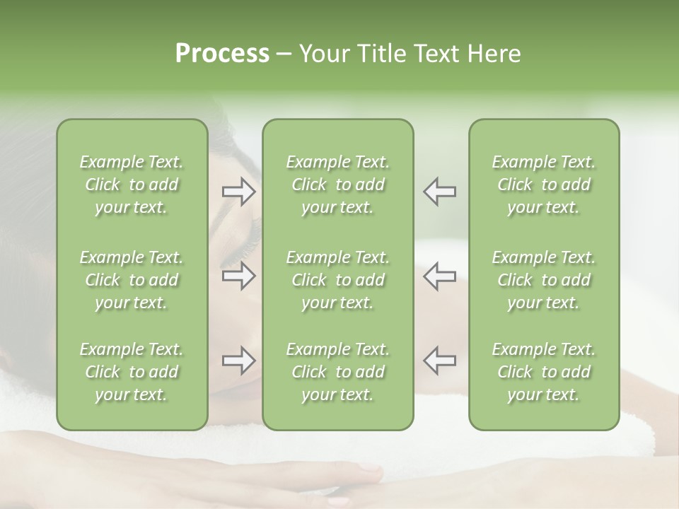 Pose Female Black PowerPoint Template