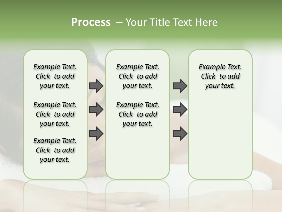 Pose Female Black PowerPoint Template