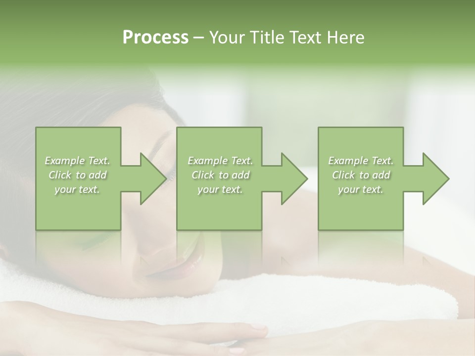 Pose Female Black PowerPoint Template