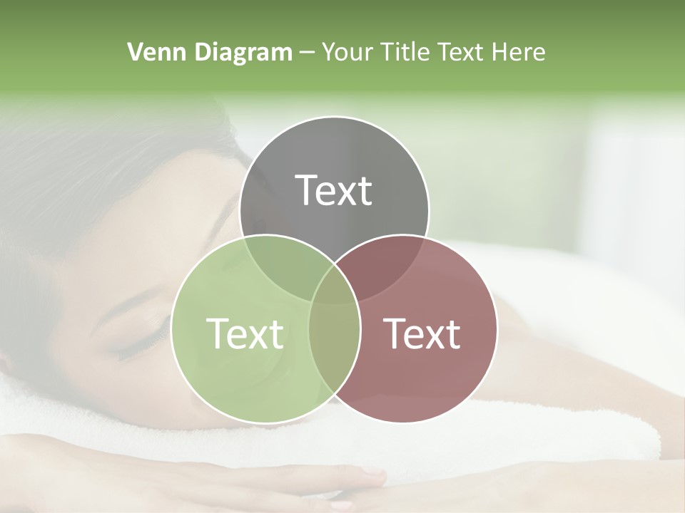 Pose Female Black PowerPoint Template