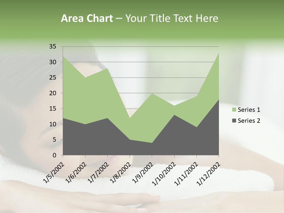 Pose Female Black PowerPoint Template