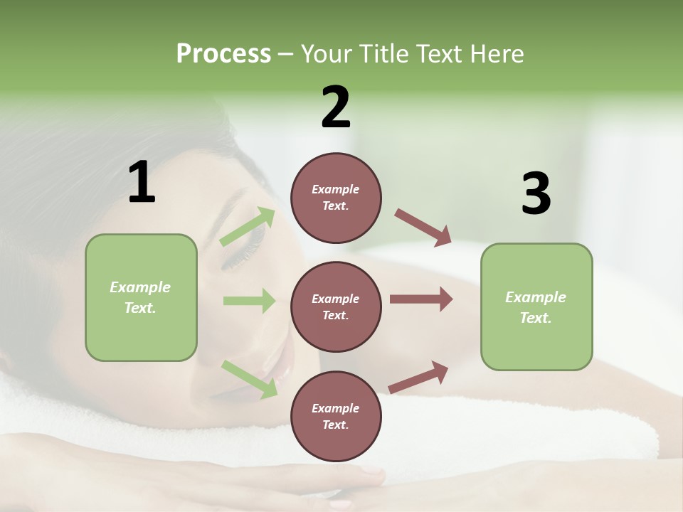 Pose Female Black PowerPoint Template