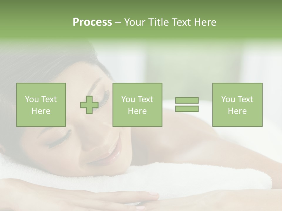 Pose Female Black PowerPoint Template