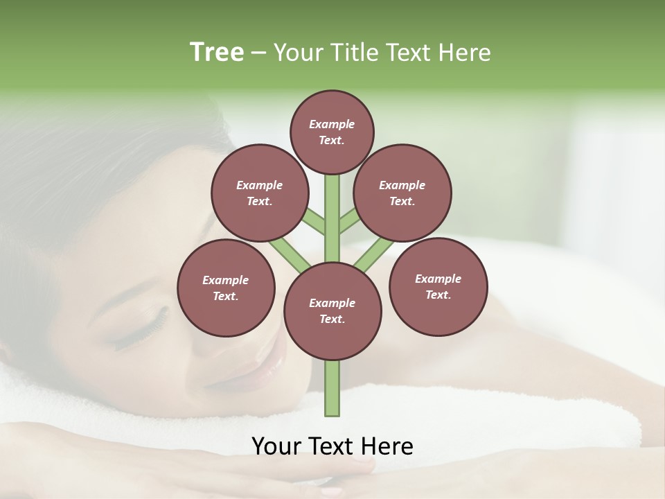 Pose Female Black PowerPoint Template