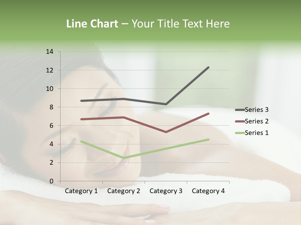 Pose Female Black PowerPoint Template