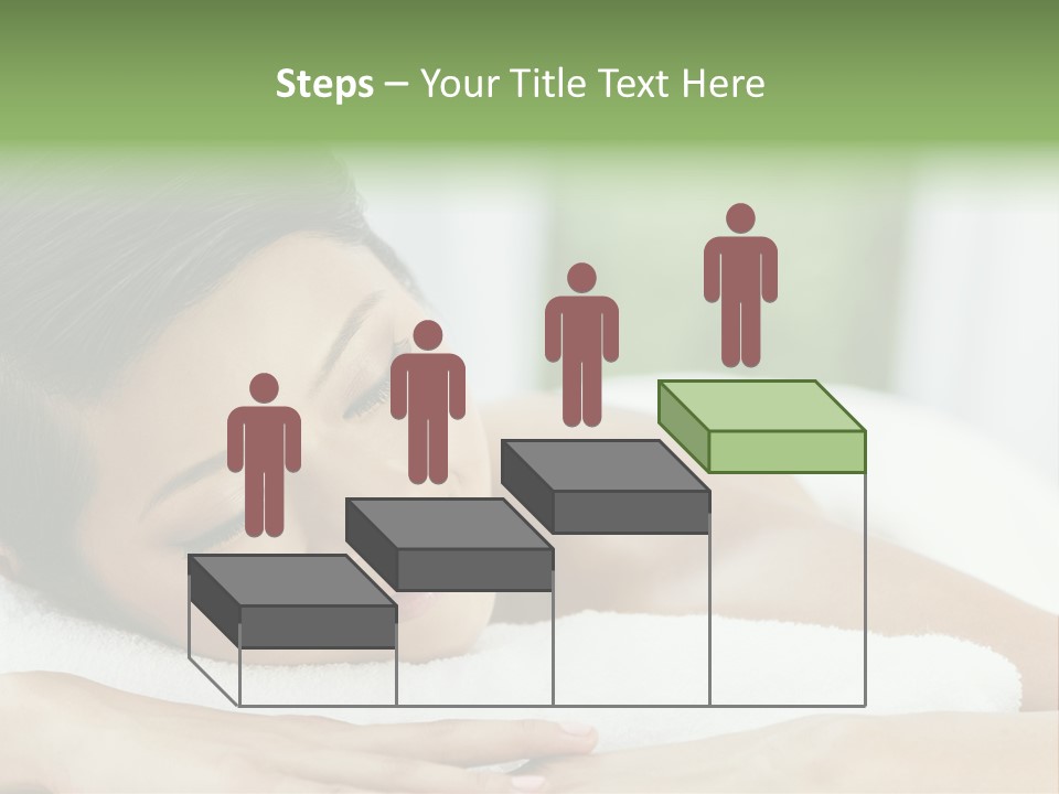 Pose Female Black PowerPoint Template