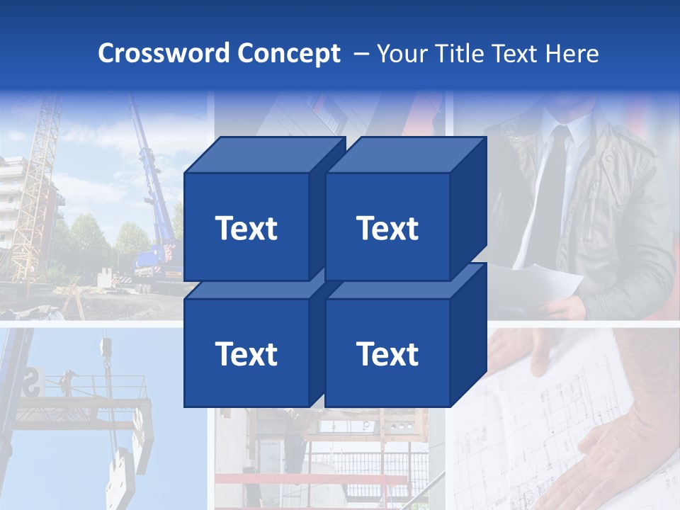 Woman Sensuality Hair PowerPoint Template