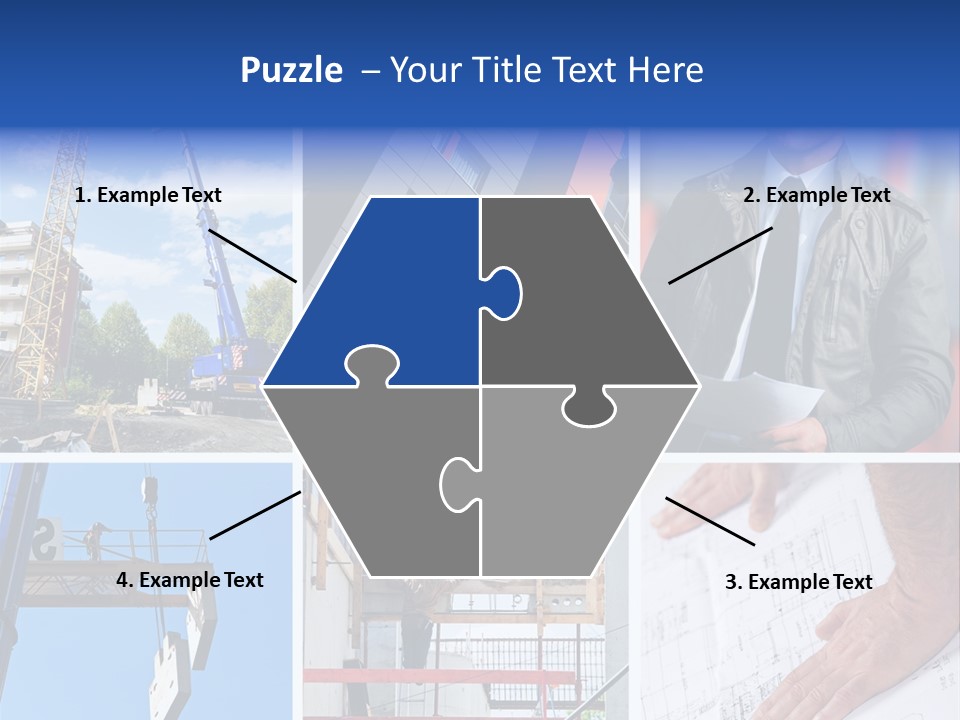 Woman Sensuality Hair PowerPoint Template