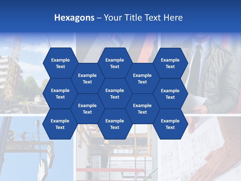 Woman Sensuality Hair PowerPoint Template