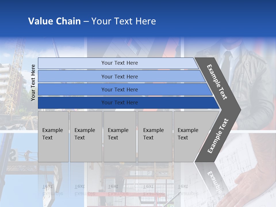 Woman Sensuality Hair PowerPoint Template