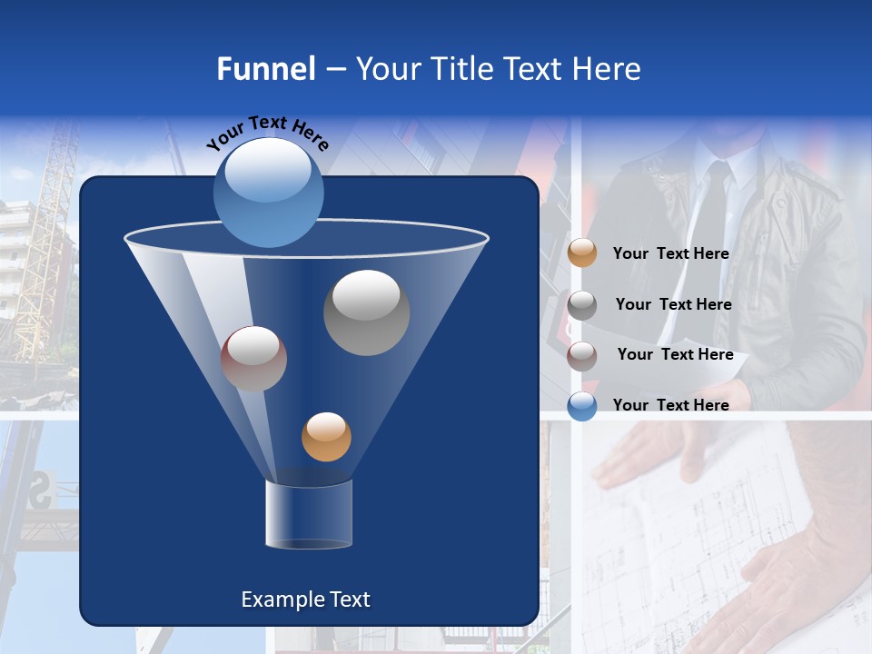 Woman Sensuality Hair PowerPoint Template