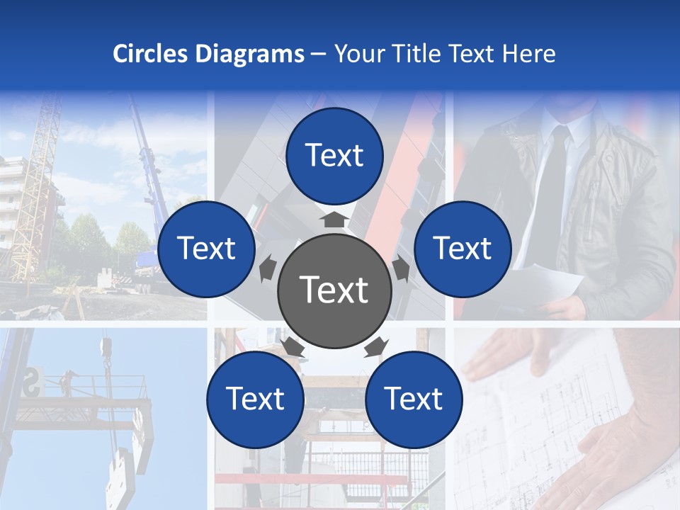 Woman Sensuality Hair PowerPoint Template