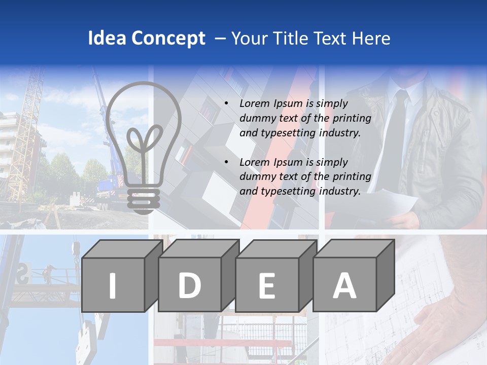 Woman Sensuality Hair PowerPoint Template