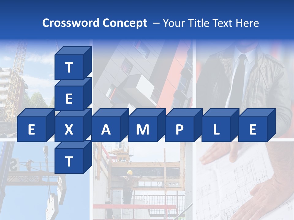 Woman Sensuality Hair PowerPoint Template