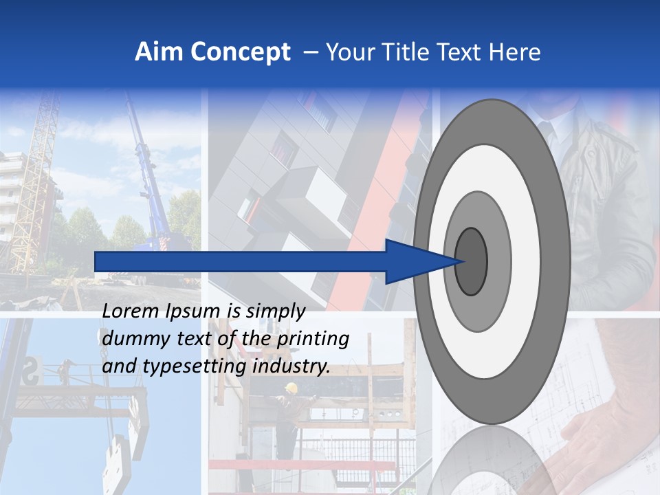 Woman Sensuality Hair PowerPoint Template